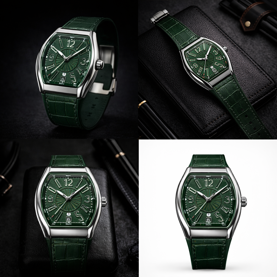 Franck Muller Vanguard Green Dial Luxury Watch – Green Edition