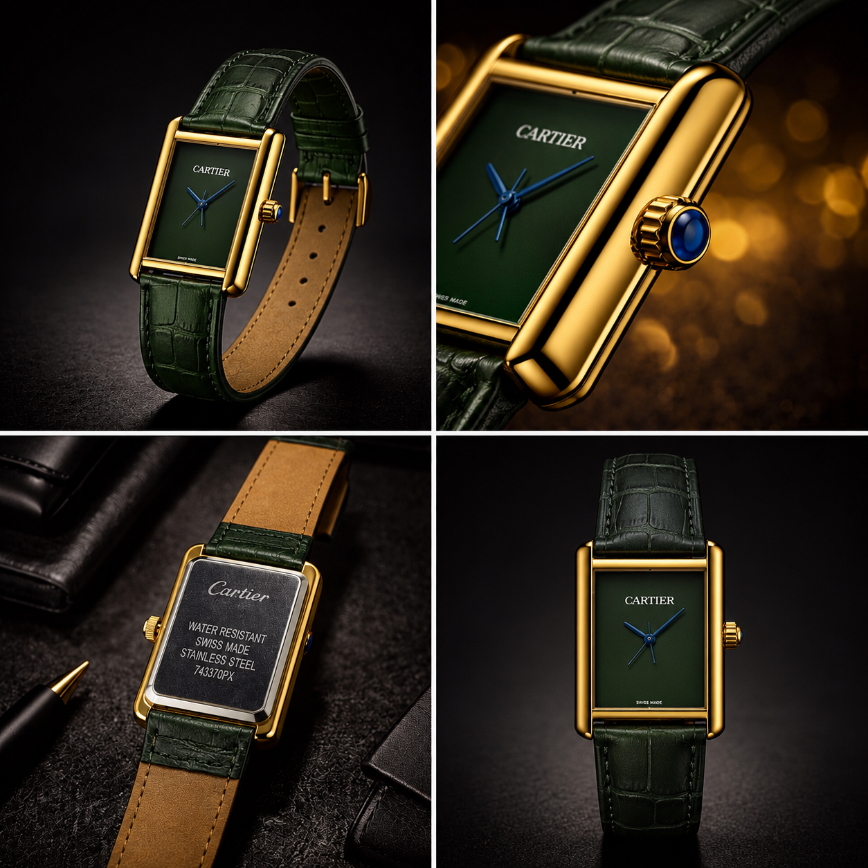 Cartier Tank Louis - Forest Green Special Edition