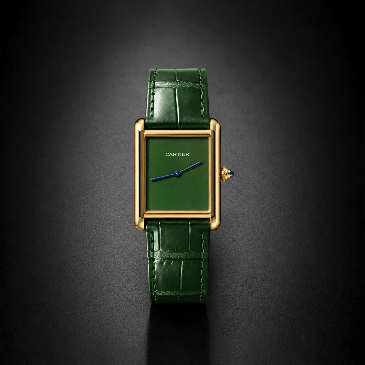 Cartier Tank Louis - Forest Green Special Edition