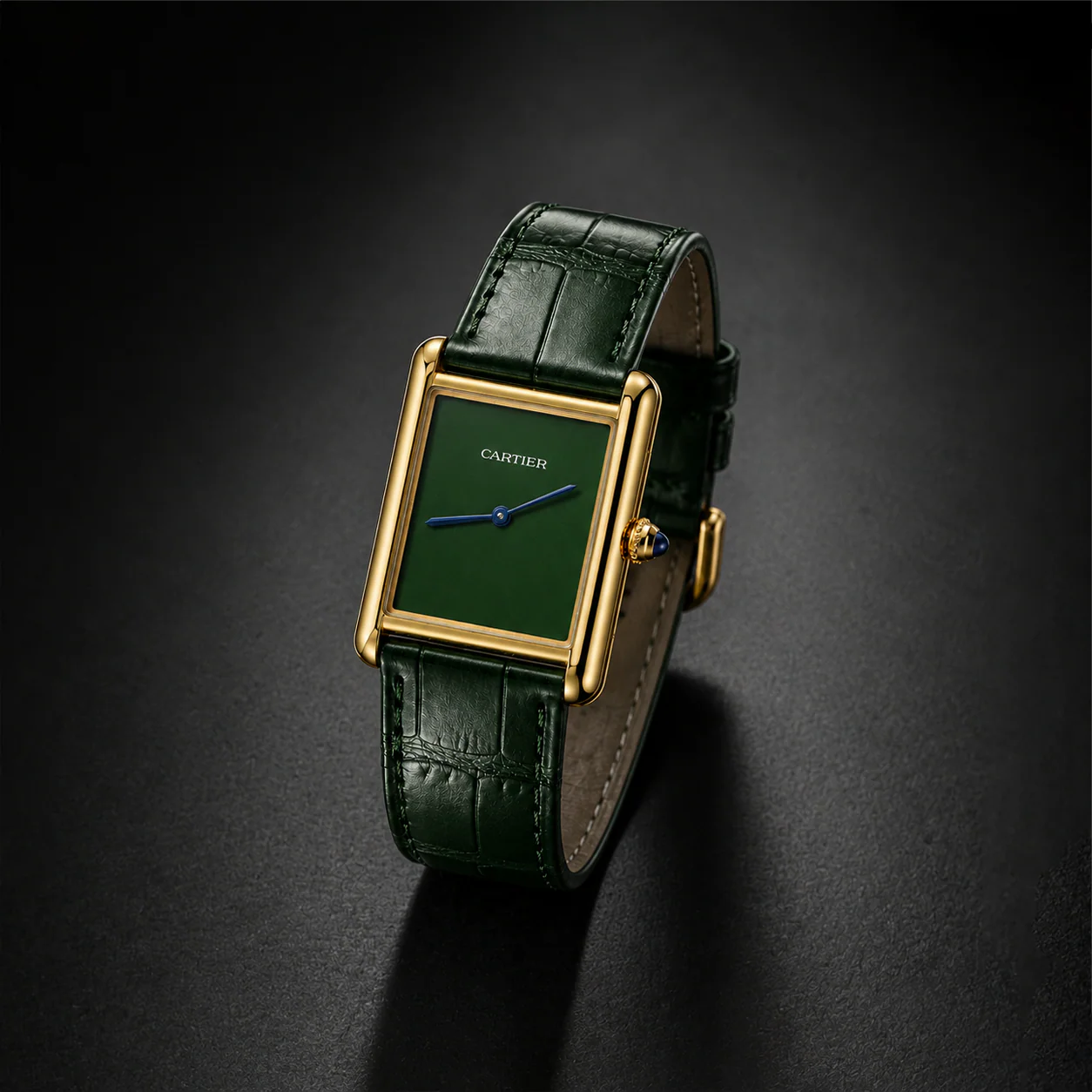 Cartier Tank Louis - Forest Green Special Edition
