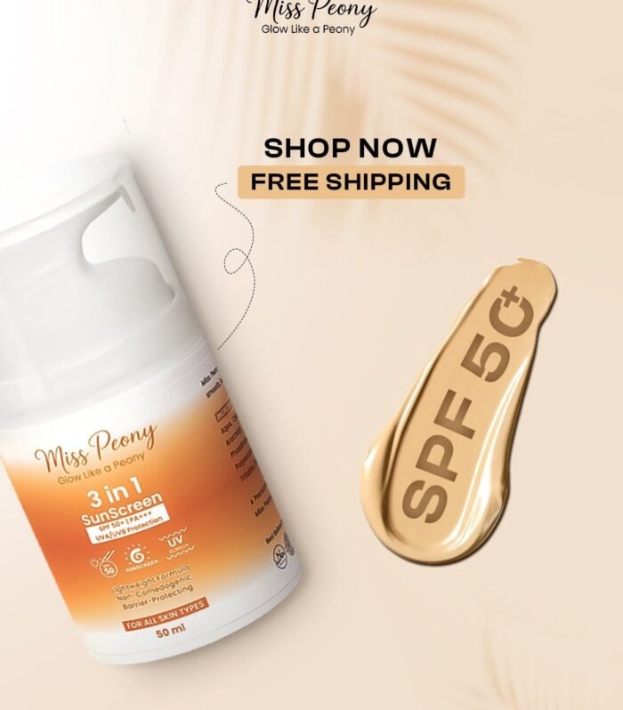 3 in 1 SunScreen SPF 50+ PA+++